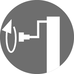 Manivelă pe lateral