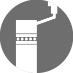 Manivelă cu rulment axial