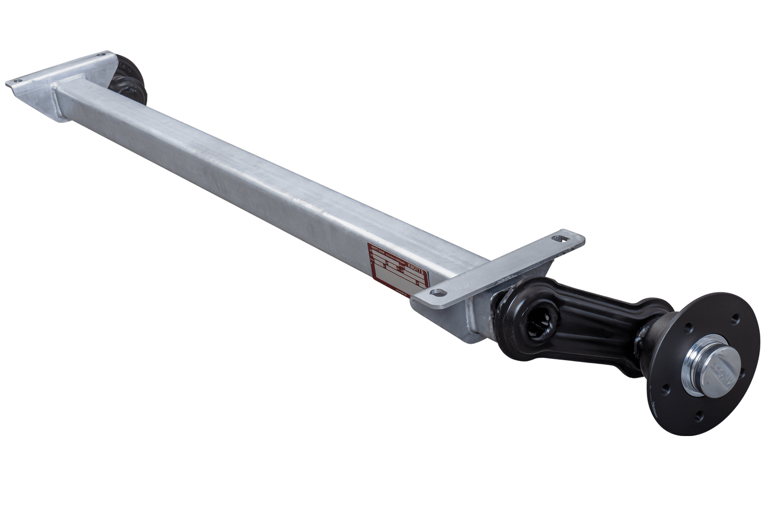 KNOTT VG7-L axă nefrânată pentru remorcă 750kg 1260mm 1565mm 5x112