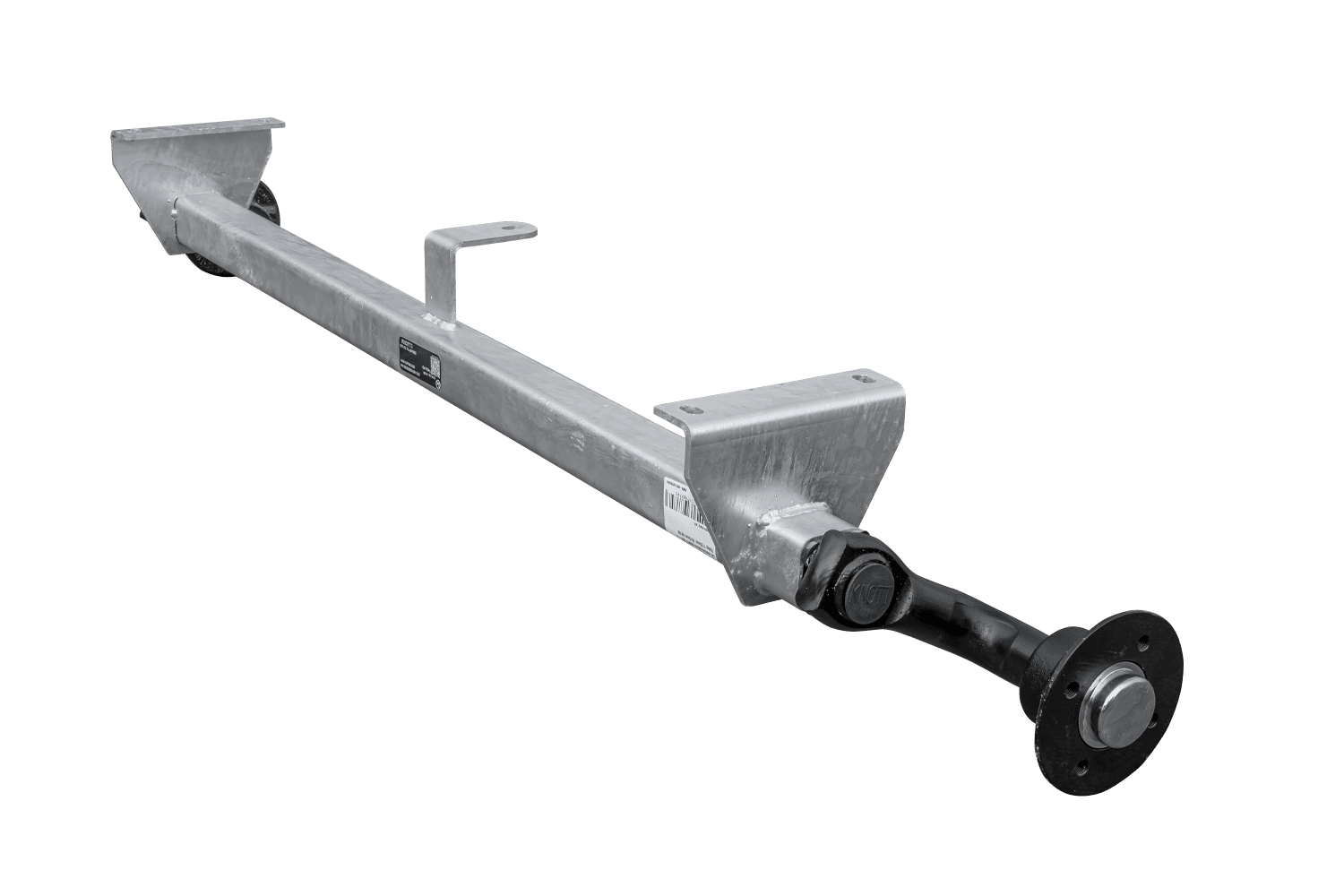 KNOTT VG7-L ax nefrânat pentru remorcă 750kg 1125mm 1615mm 4x100